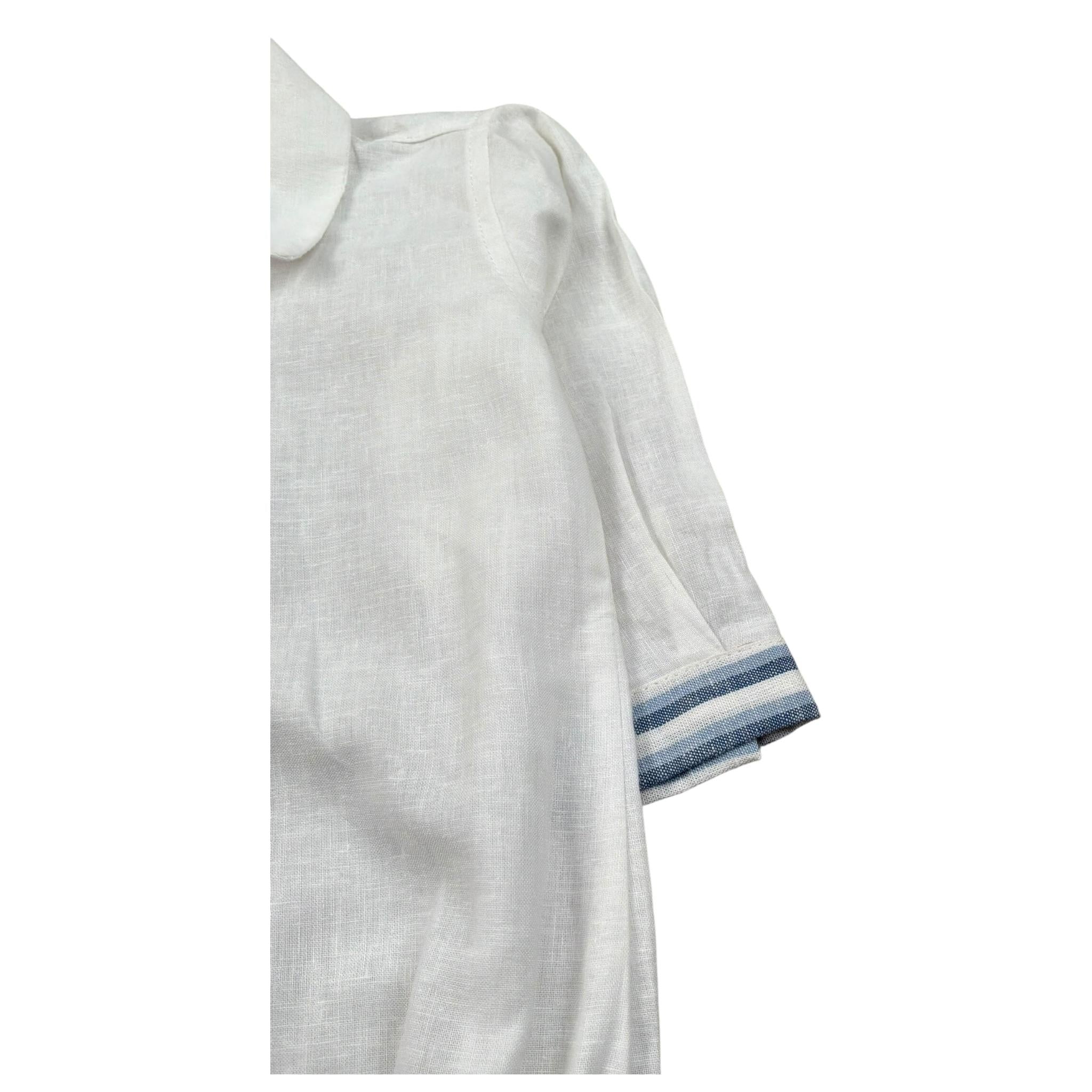 Manuell & Frank Camicia Body Manica Lunga Tinta Unita per Neonato MF3408I BIANCO MANUELL & FRANK 