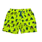 Saint Barth Costume Modello Boxer Tinta Unita con Stampa per Bambino 01639L GIALLO FLUO SAINT BARTH 