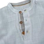 Babyvip Camicia Tinta Unita con Bottoni per Neonato T1303 BIANCO BABYVIP 