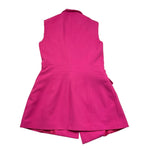 Petit Posh Giacca Tinta Unita Doppiopetto per Bambina GFJS25036GC FUXIA PETIT POSH 