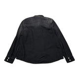 Vicolo Camicia In Denim tinta unita Nero per Bambina 3141CD1048 NERO VICOLO 