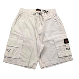 Refrigiwear Bermuda Tinta Unita Con Elastico In Vita Bianco Per Bambino