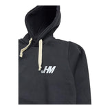 JHM felpa chiusa con cappuccio tinta unita Nero per Bambino TR100JST NERO JHM 