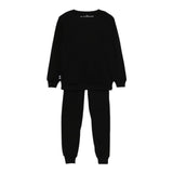 JOHN RICHMOND completo 2pz felpa- pantalone tinta unita Nero per Bambino RBA24152CF NERO JOHN RICHMOND 