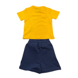Iceberg Completo 2 Pezzi T-Shirt-Bermuda Bicolore per Neonato CMBICE5106B GIALLO/BLU ICEBERG 