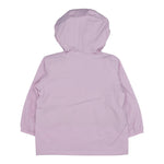 K-Way Giubbino Tinta Unita con Zip E Cappuccio per Bambina K2148NW LILLA K-WAY 