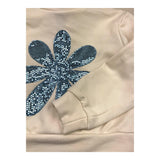 MISS GRANT completo 2 pezzi felpa-gonna bicolore Panna/azzurro per Bambina MG1201 PANNA/AZZURRO MISS GRANT 