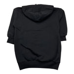 ICEBERG abito felpa con cappuccio tinta unita con brillantini Nero per Bambina VSICE5358J NERO ICEBERG 