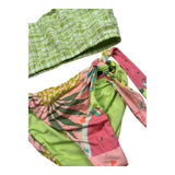 F**K Costume 2 Pezzi Slip-Fascia per Neonata FJ25G1D02UAX20 VERDE F**K 