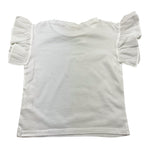 Babe & Tess T-Shirt Girocollo Tinta Unita per Bambina 21518124 BIANCO BABE & TESS 