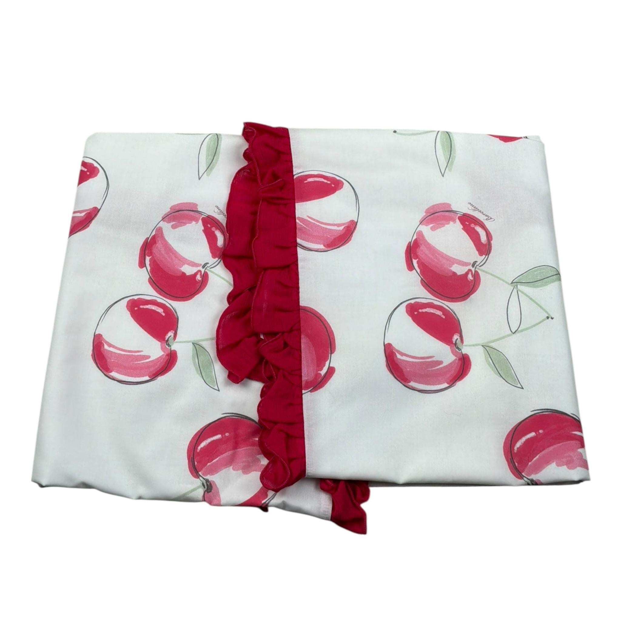 Barcellino Coperta Tinta Unita Stampa Fantasia per Neonata 101115 BIANCO BARCELLINO 