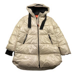 SUNS  giubbino tinta unita con zip e cappuccio Beige per Bambina GBS5360DX BEIGE SUNS 