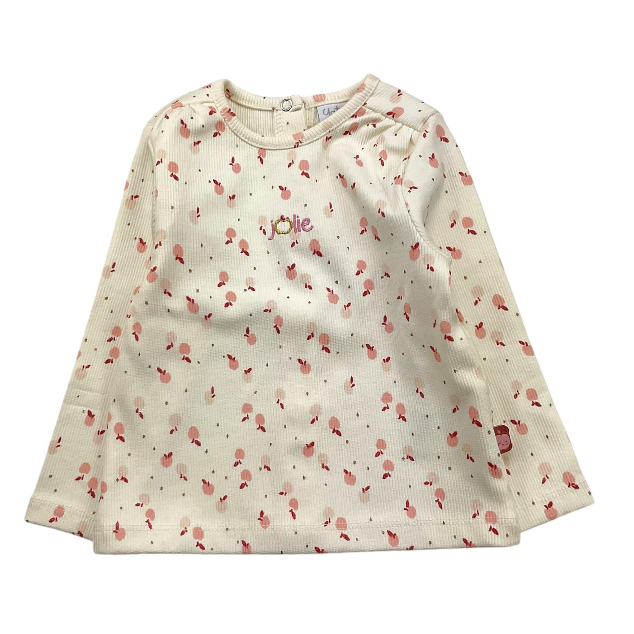 YATSI BABY completo tinta unita con fantasia maglia-leggins Rosa per Neonata 24441570 ROSA YATSI BABY 