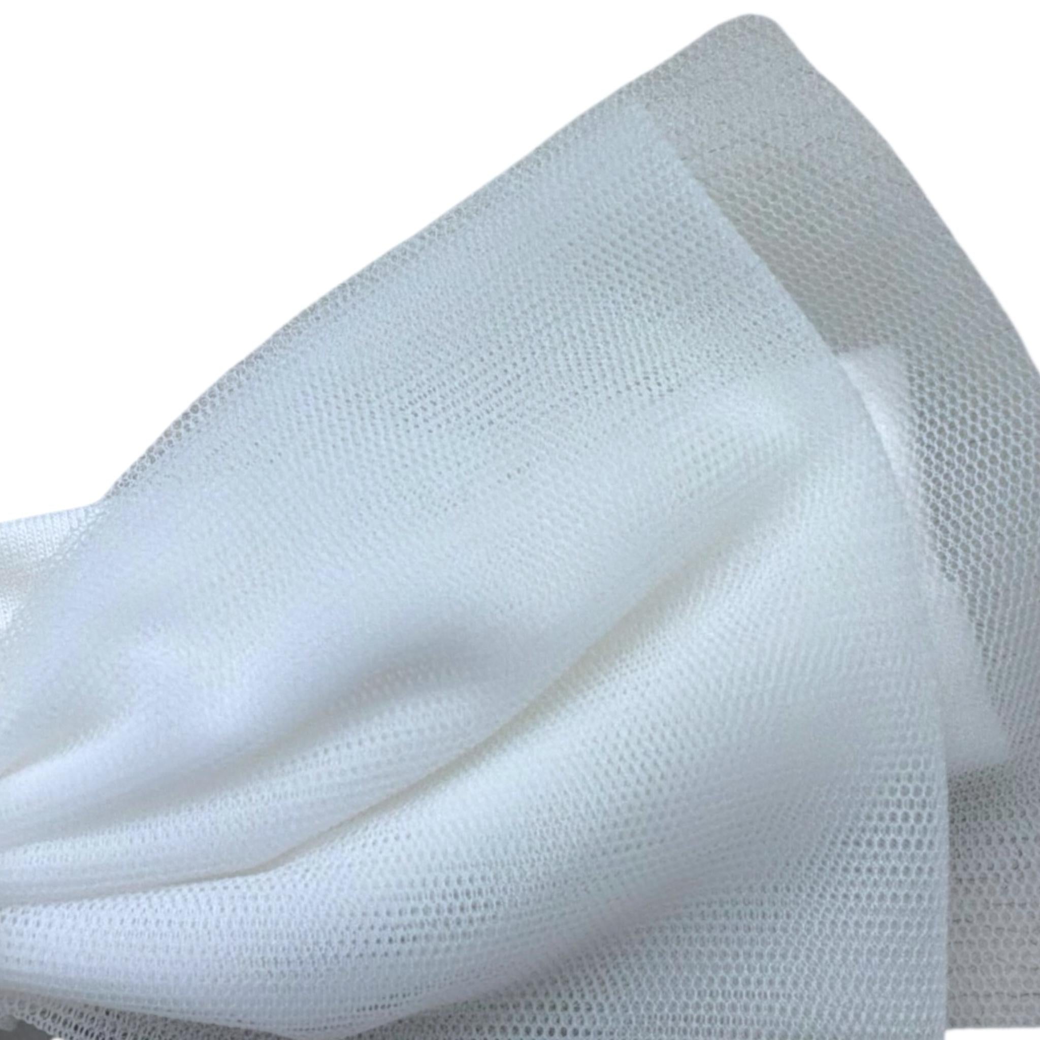 Le Bebe' Fascia Tinta Unita con Fiocco per Neonata LBG6408 BIANCO LE BEBE' 