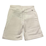 Tommy Hilfiger Bermuda Tinta Unita con Logo per Bambino KB0KB08361 BIANCO TOMMY HILFIGER 