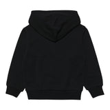 Diesel Felpa Chiusa con Cappuccio Tinta Unita con Logo per Bambino J01115 NERO DIESEL 
