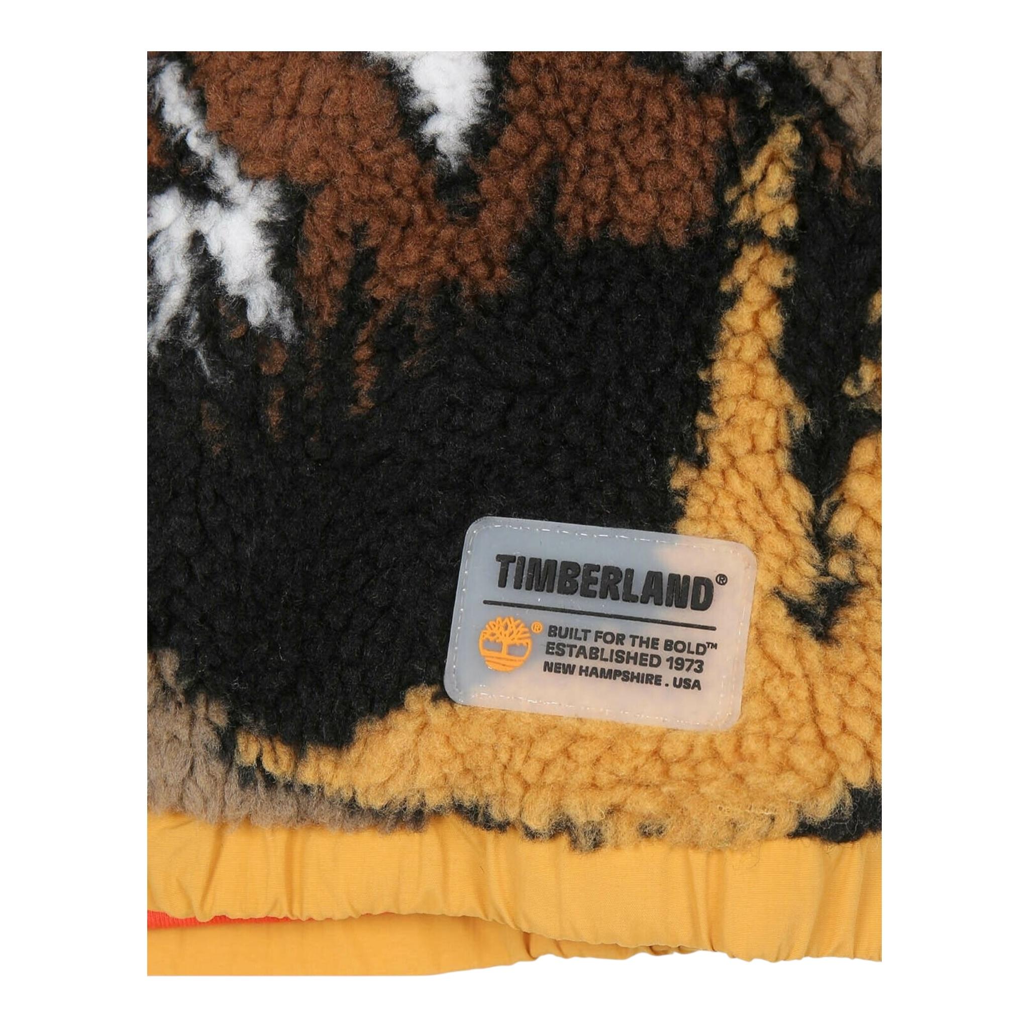 TIMBERLAND giubbino teddy stampa fantasia Beige per Bambino T60269 BEIGE TIMBERLAND 