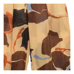 Manila Grace Pantalone Tinta Unita con Fantasia per Bambina 253PMJS25 CAMMELLO MANILA GRACE 