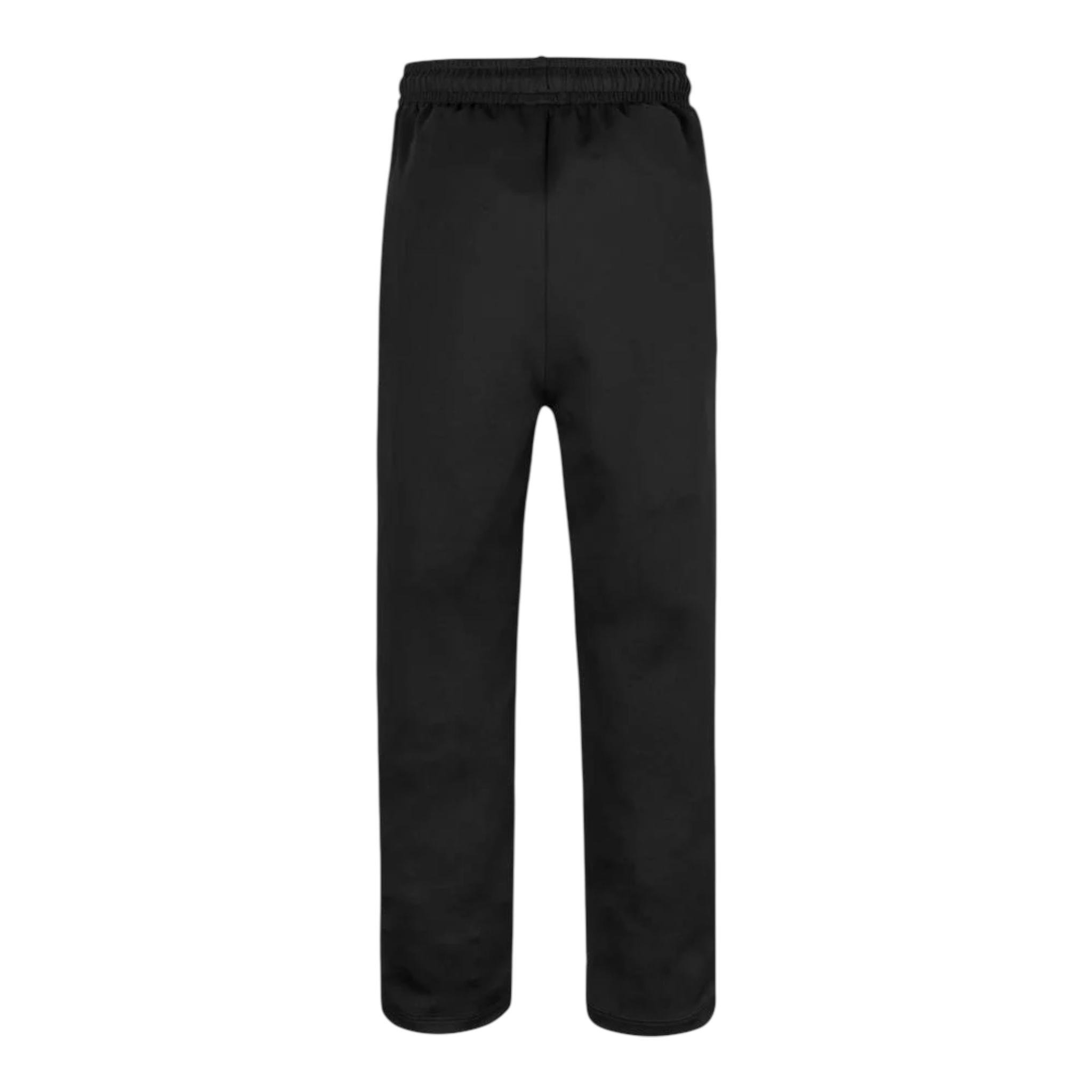 Calvin Klein Pantalone Tinta Unita con Elastico In Vita per Bambino IB0IB02347 NERO CALVIN KLEIN 