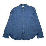 Jeckerson Camicia Manica Lunga Tinta Unita Collo Coreano per Bambino J3897 BLU JECKERSON 