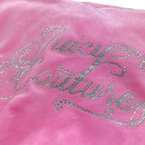 Juicy Couture Felpa Tinta Unita In Velluto per Bambina JBX6617 ROSA JUICY COUTURE 