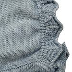 Mac Ilusio'N Cappello Tinta Unita con Ricami per Neonata G032 AZZURRO MAC ILUSIO'N 