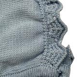 Mac Ilusio'N Cappello Tinta Unita con Ricami per Neonata G032 AZZURRO MAC ILUSIO'N 