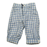 Colori Chiari Completo 2 Pezzi Camicia-Pantalone Bicolore con Fantasia A Quadri Bianco/Azzurro per Neonato MN403080 BIANCO/AZZURRO COLORI CHIARI 