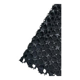 John Richmond Top Giromanica Tinta Unita Taforato per Bambina RGP26102 NERO JOHN RICHMOND 