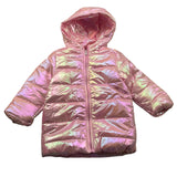 SMILE YES giubbino tinta unita con cappuccio Rosa per Bambina GNA6202 ROSA SMILE YES 