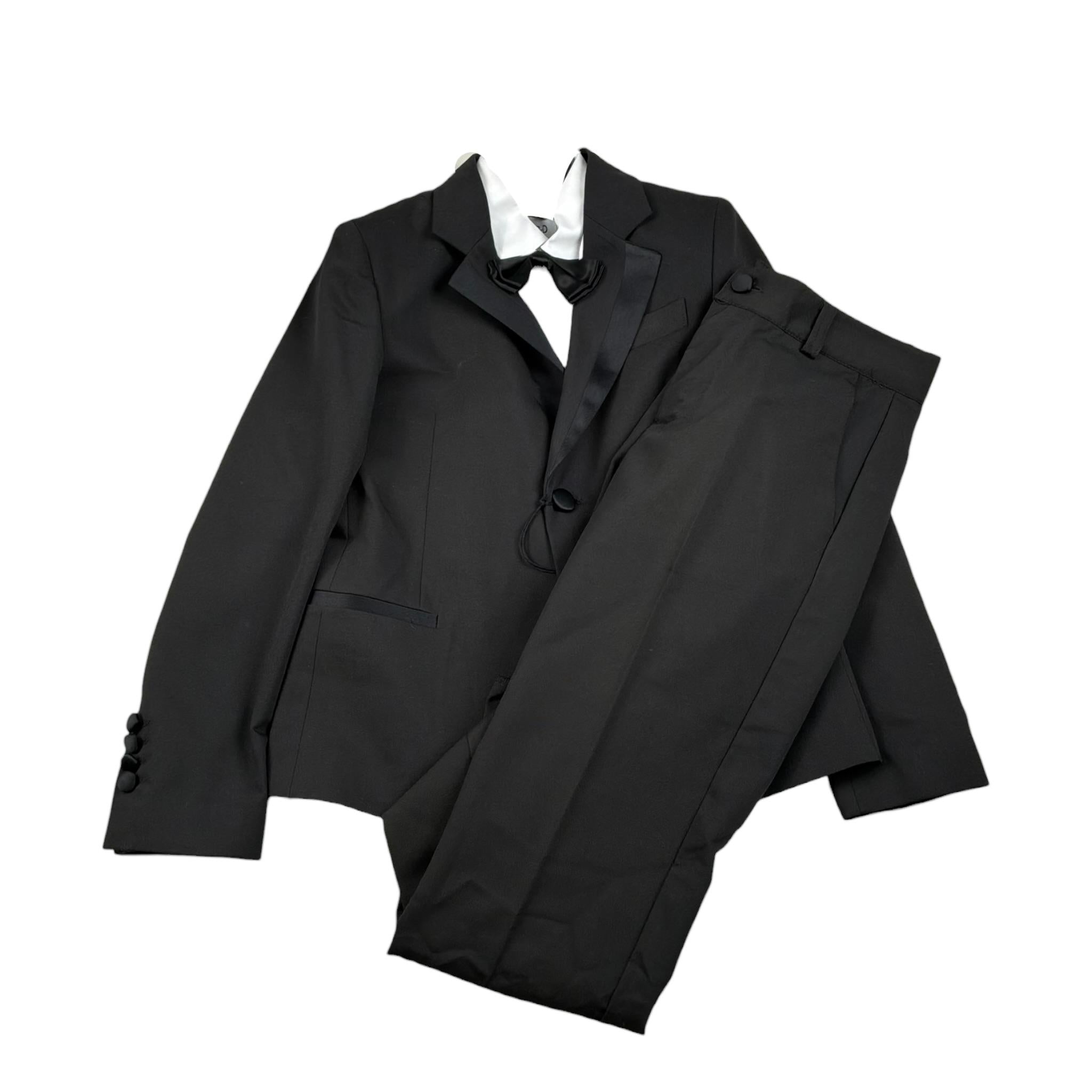 Over-D Completo Cerimonia 4 Pezzi Camicia-Giacca-Papillion-Pantalone per Bambino OK415AB NERO OVER-D 