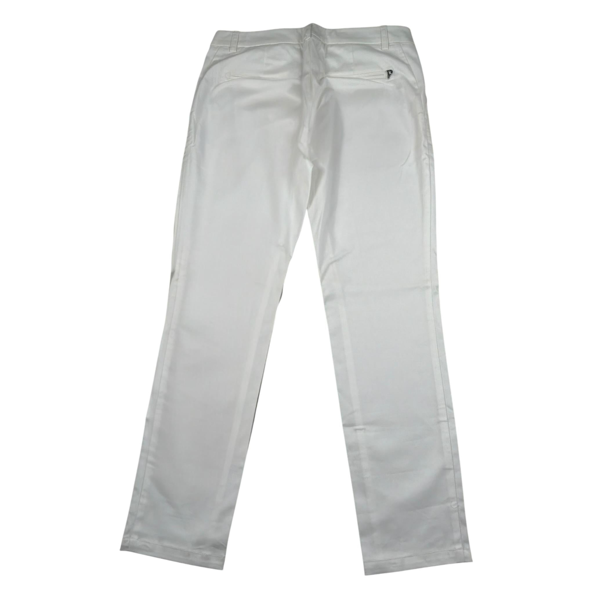 Dondup Pantalone Tinta Unita con Tasche per Bambino DFPA60 BIANCO DONDUP 