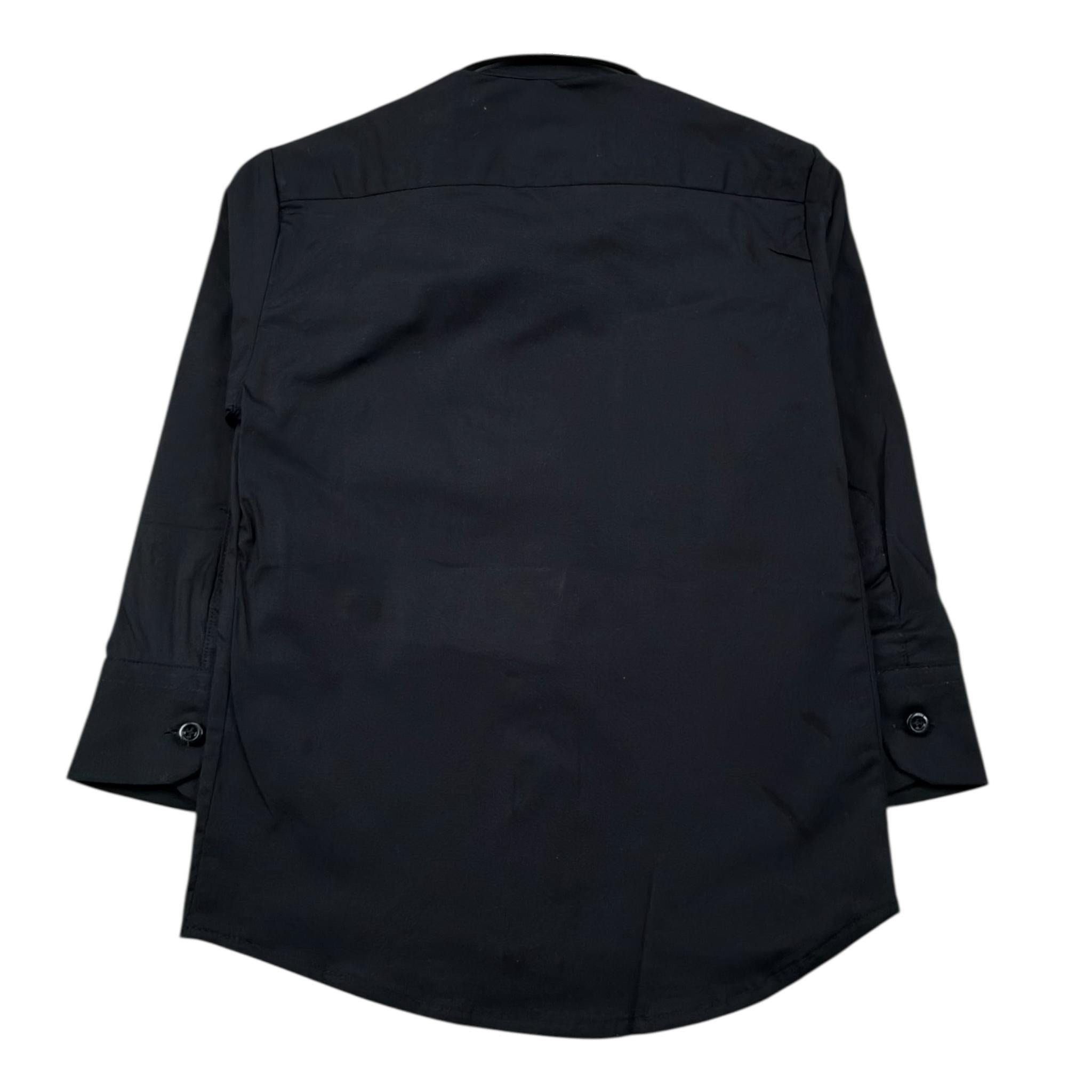 Syst Camicia Manica Lunga Tinta Unita per Neonato CB2005N NERO SYST 