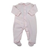 Le Bebe' Tutina Tinta Unita con Stampa per Neonata LBG5157 ROSA LE BEBE' 