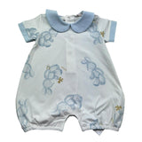 Le Bebe Pagliaccetto Mezza Manica Tinta Unita per Neonato LBB5255 BIANCO LE BEBE 