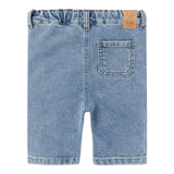 NAME.IT jeans tinta unita con elastico in vita Azzurro per Neonato 13230844 AZZURRO NAME.IT 