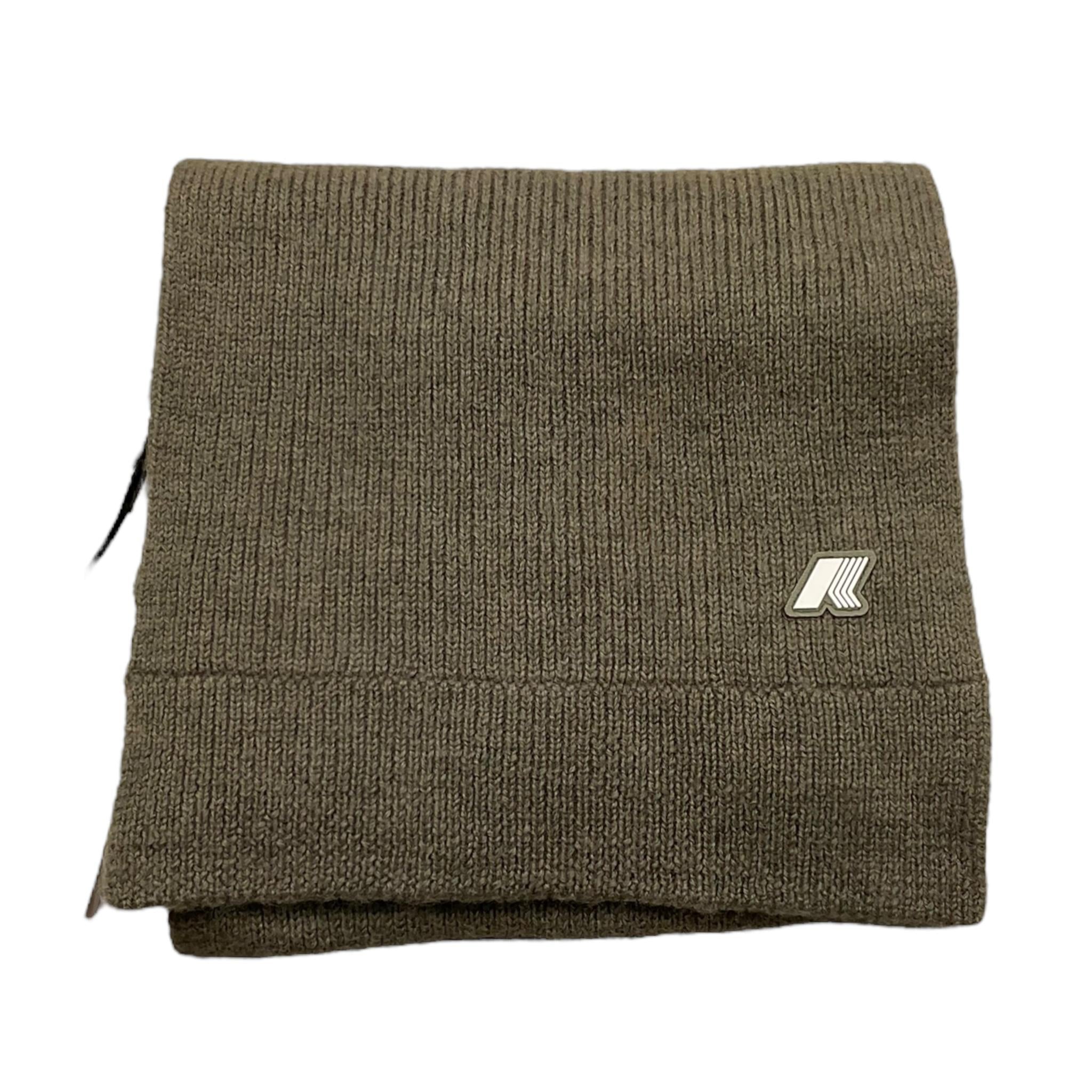 K-WAY sciarpa tinta unita Verde per Bambino K5128RW VERDE K-WAY 