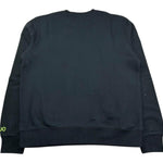 Sun68 Felpa Chiusa Girocollo Tinta Unita con Logo per Bambino F31310 NERO SUN68 