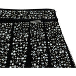 John Richmond Gonna Tinta Unita con Applicazioni per Bambina RGP26115GO NERO JOHN RICHMOND 