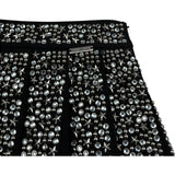 John Richmond Gonna Tinta Unita con Applicazioni per Bambina RGP26115GO NERO JOHN RICHMOND 