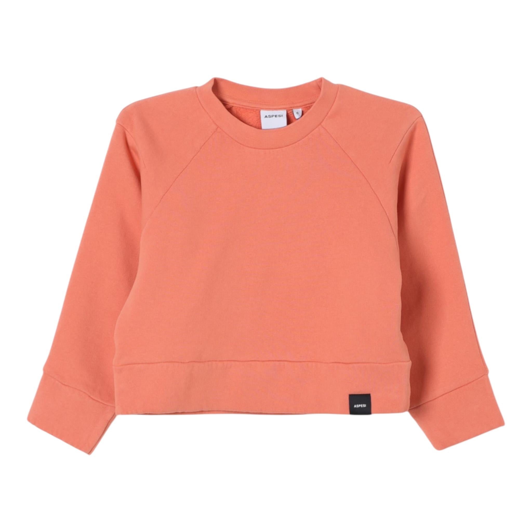ASPESI felpa girocollo tinta unita Pesca per Bambino F24040MFM7017 PESCA ASPESI 