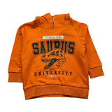 LOSAN felpa chiusa con cappuccio tinta unita Arancione per Neonato LKBAP02022 ARANCIONE LOSAN 