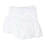 Miss Blumarine Gonna Tinta Unita con Zip per Bambina IA4083 BIANCO MISS BLUMARINE 