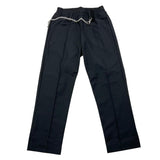 DANIELE ALESSANDRINI pantalone tinta unita con elastico in vita Nero per Bambino 1231P00068XX NERO DANIELE ALESSANDRINI 