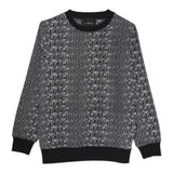 John Richmond Felpa Chiusa Girocollo Tinta Unita con Loghi per Bambino RBP25051FE NERO JOHN RICHMOND 