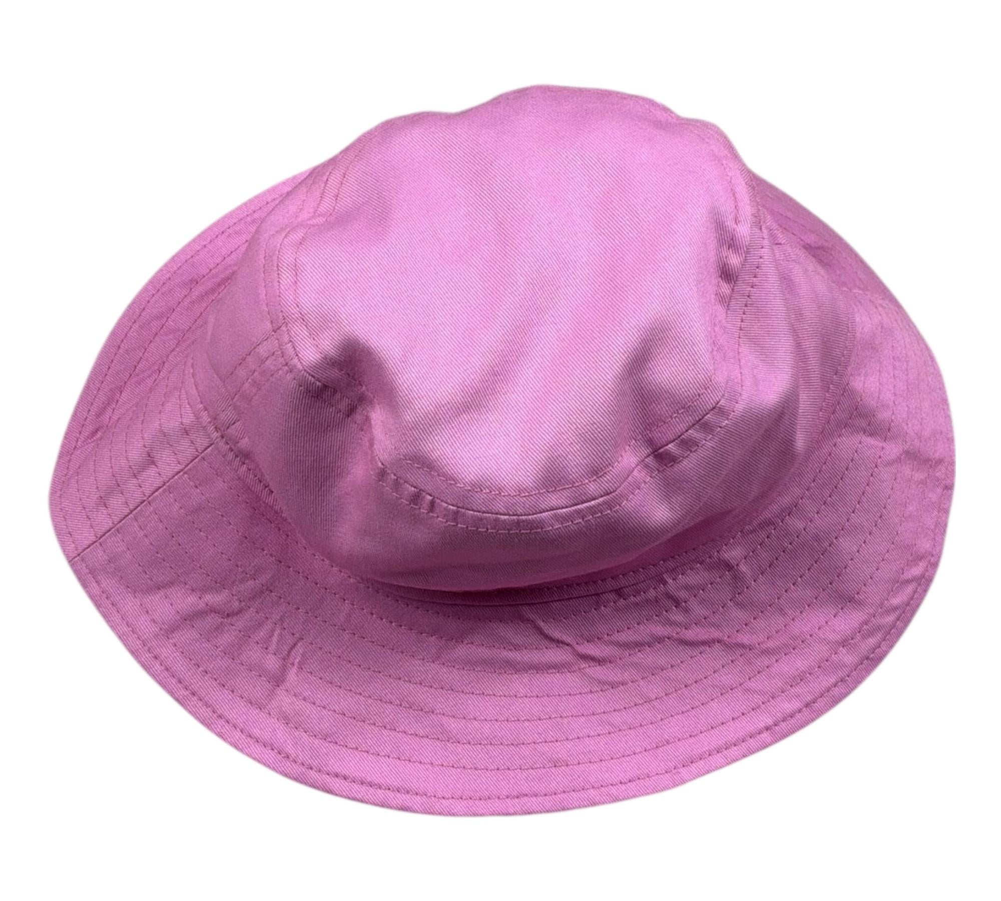 John Richmond Cappello Pescatore Tinta Unita con Logo per Bambina RIP26031HA ROSA JOHN RICHMOND 