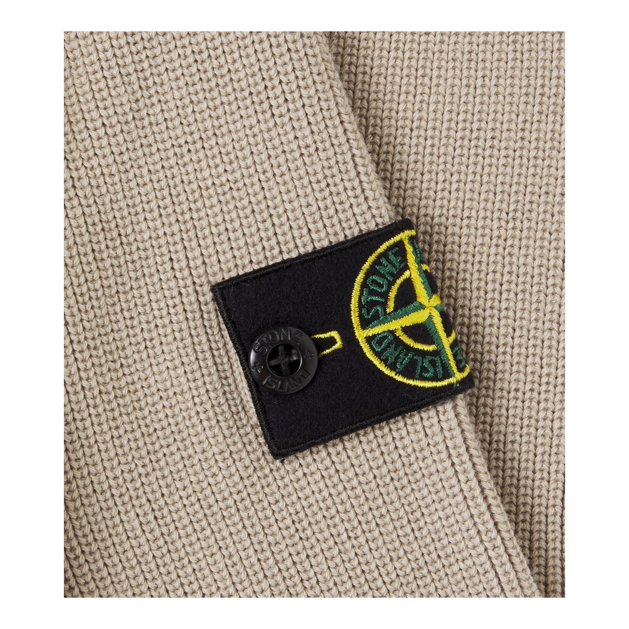 Stone Island Maglia Girocollo Tinta Unita per Bambino K1S165100004 BEIGE STONE ISLAND 