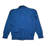 Trussardi Maglia Tinta Unita con Zip E Logo per Bambino TBP26080CD BLU TRUSSARDI 