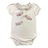 Ninnaoh Completo 2 Pezzi Body-Gonna Bianco per Neonata