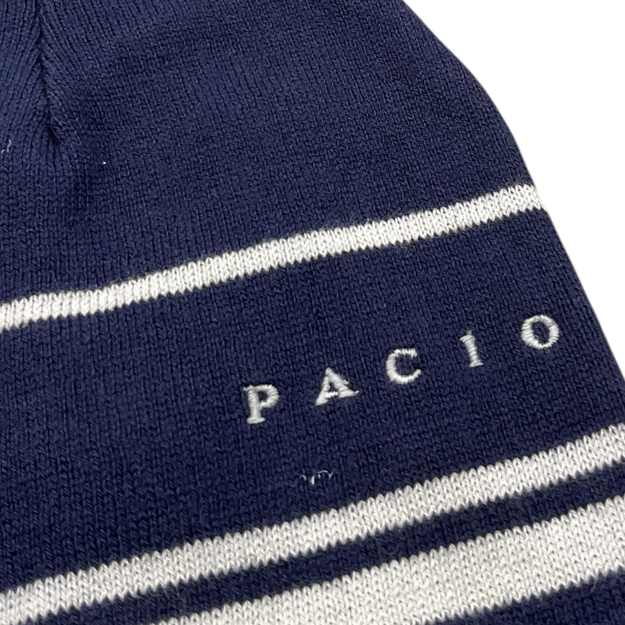 CESARE PACIOTTI cappello tinta unita con logo Blu per Neonato CAP5350BXX BLU CESARE PACIOTTI 